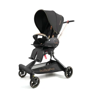 Baobaohao V9 Luxury 2-Way Magic Stroller | 360° Rotating Seat