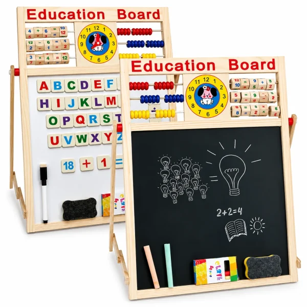 1e6812a4-a224-4aca-8bef-81ee5bd96762 (1) 2-in-1 Wooden Educational Learning Board