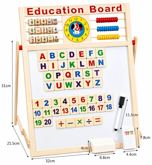 22849ce6-6deb-47b9-b875-d6c997450c4a (1) 2-in-1 Wooden Educational Learning Board