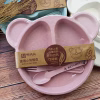 H41e1e8ebd54644099fc3844299d0a70d6 Wheat Straw Baby Tableware Set โ BPA-Free & Portable