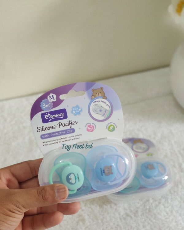 Momeasy Silicone Pacifier with Protective Case