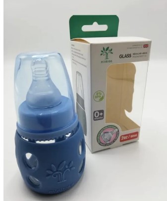 Mimitree Covered Glass Baby Feeder – 60ml | 0M+