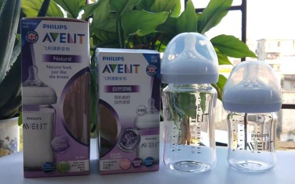 Philips Avent Natural Glass Feeding Bottle – 240ml | Super Soft Teat